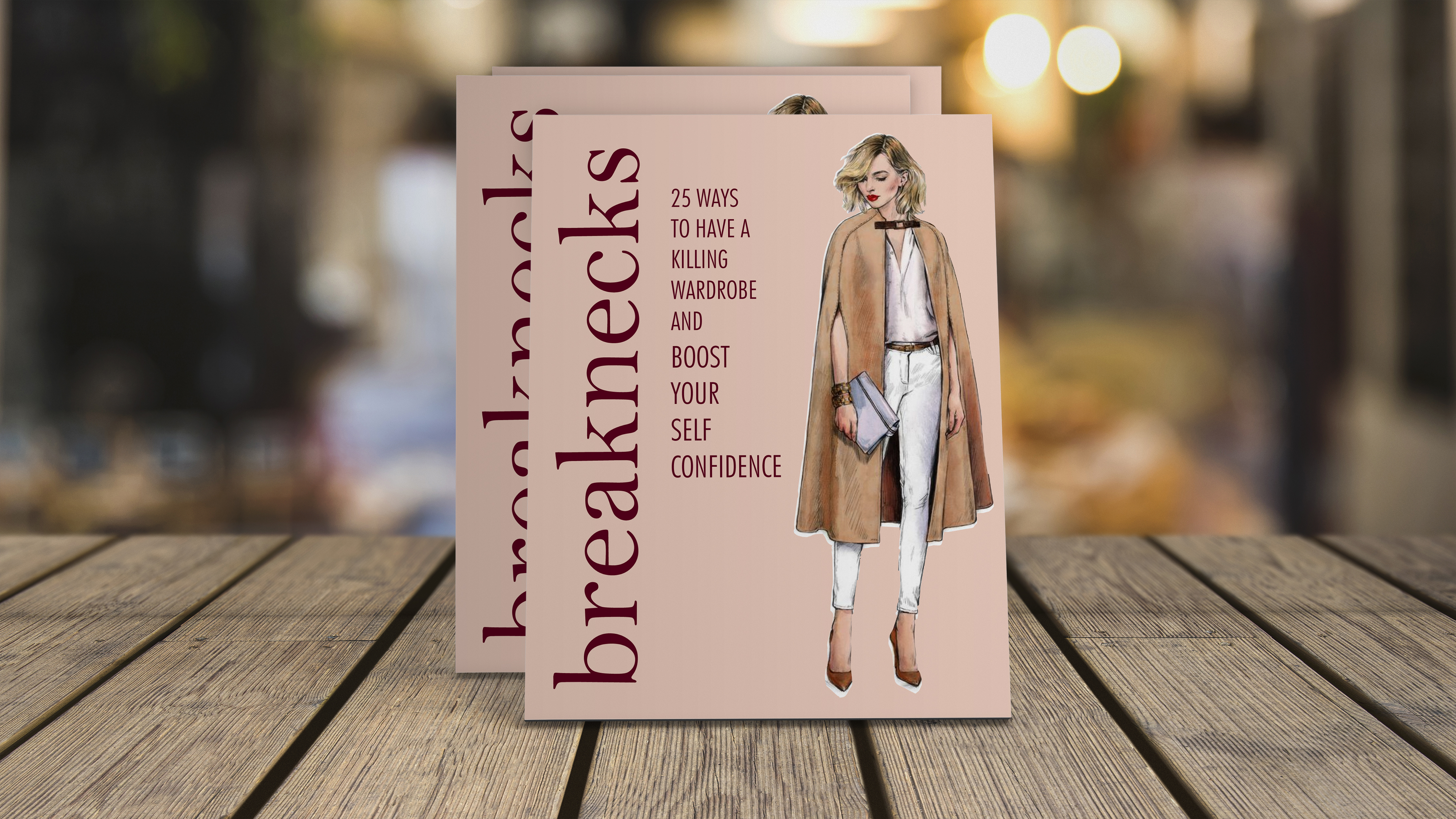 Do you a creative fashion book cover design