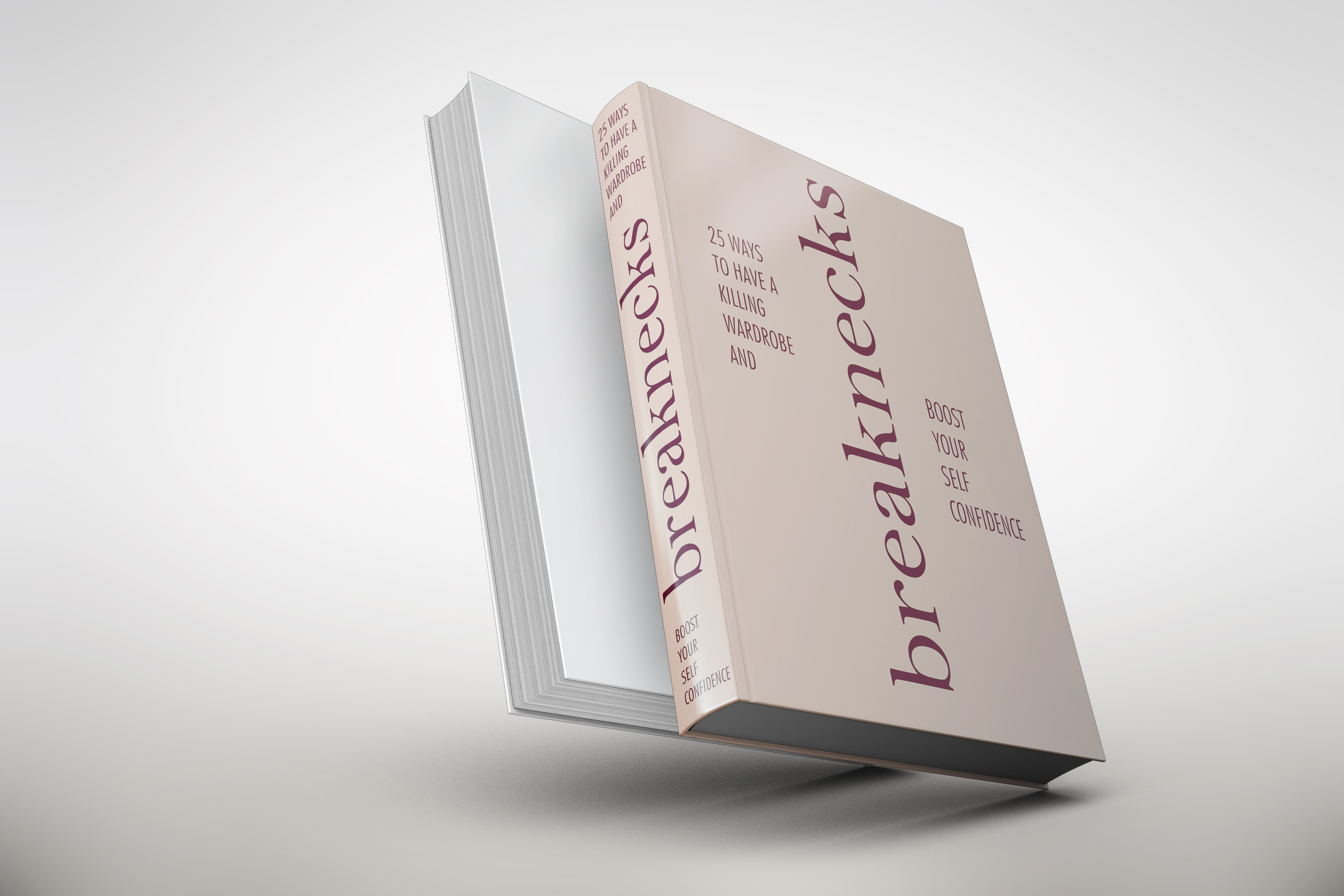 Do you a creative fashion book cover design