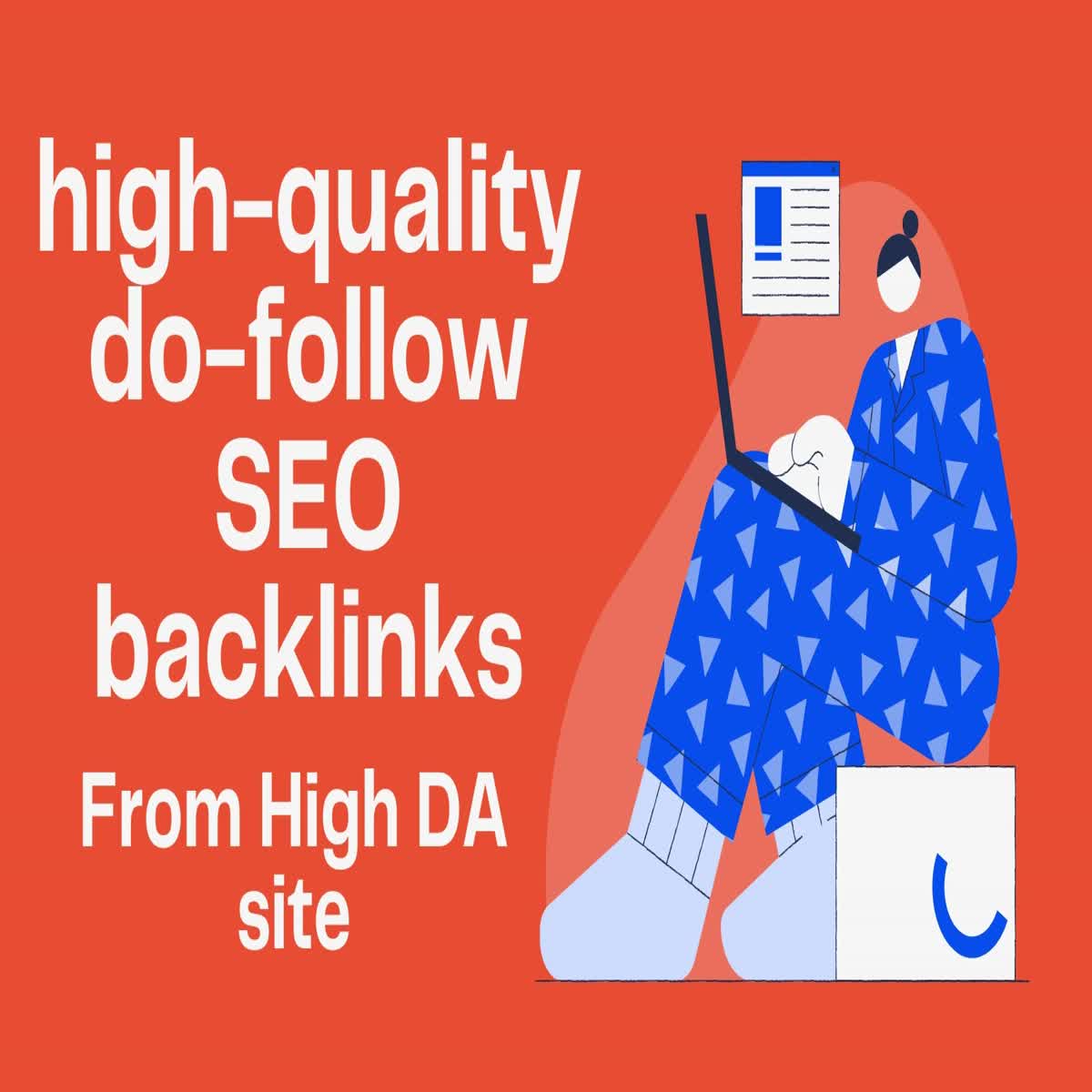 I will 50 high-quality do-follow SEO backlinks From High DA site