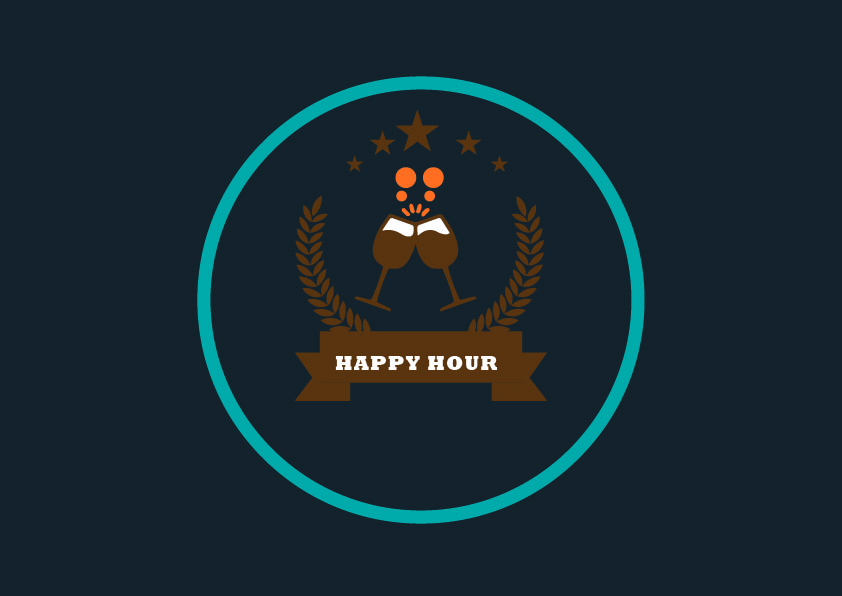 Creative, unique modern vintage logo