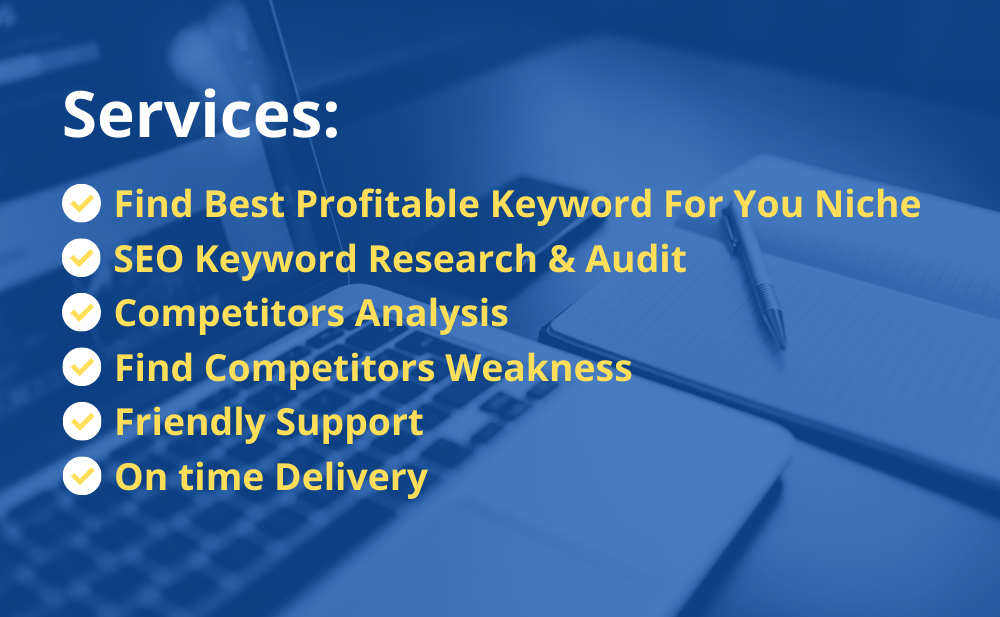 I Will Do SEO Research & Competitors Analysis