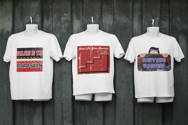 Design wonderful and uncommon typography t shirt