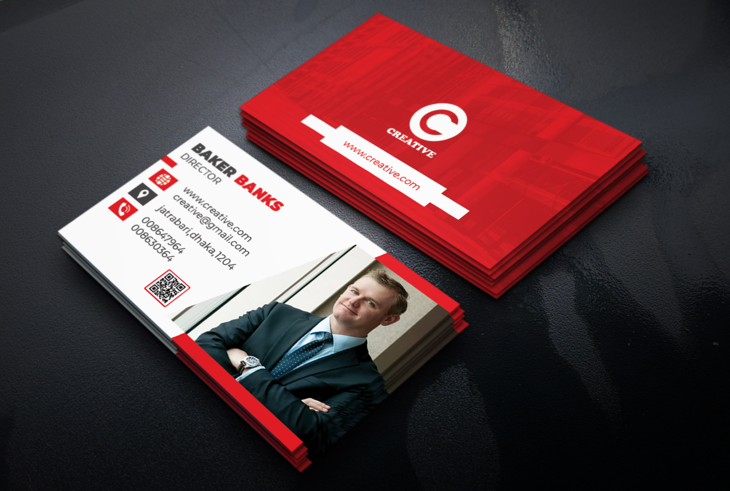 I will create an amazing and unique business card design for you