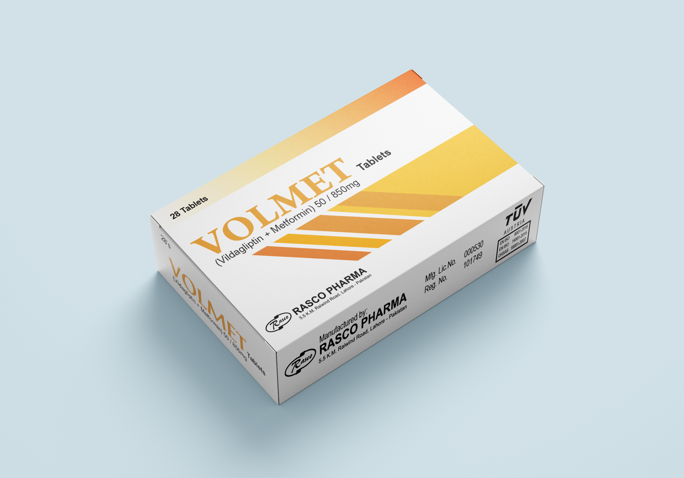 I will create Pharma packaging box and label design