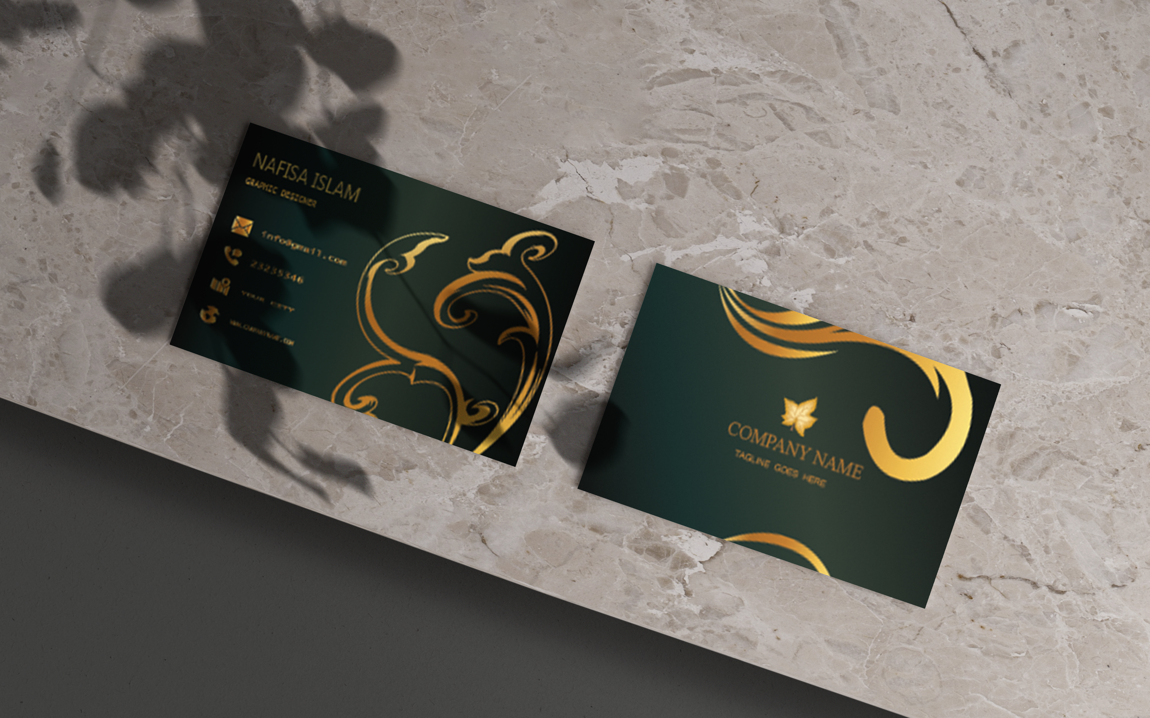 Get your professional business and visiting card 