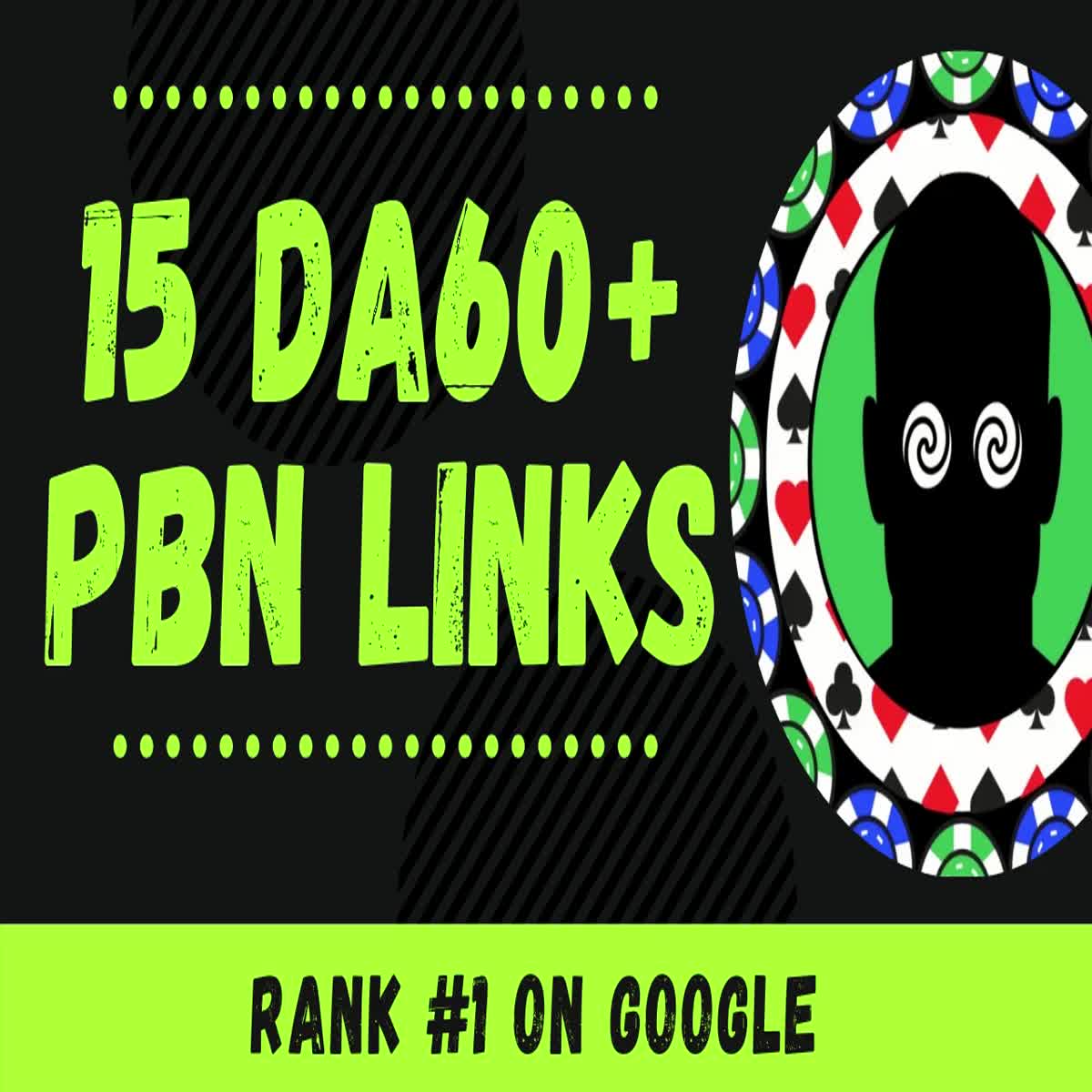 15 High DA PA PBN Backlinks For Gambling, Betting, Judi Bola, Casino, Poker, Adult Links