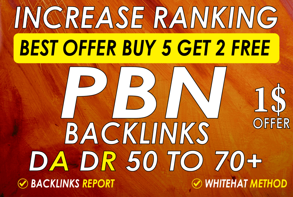 High Quality 30 PBN Backlinks In Low Price Free Sample Limited Time Offer 