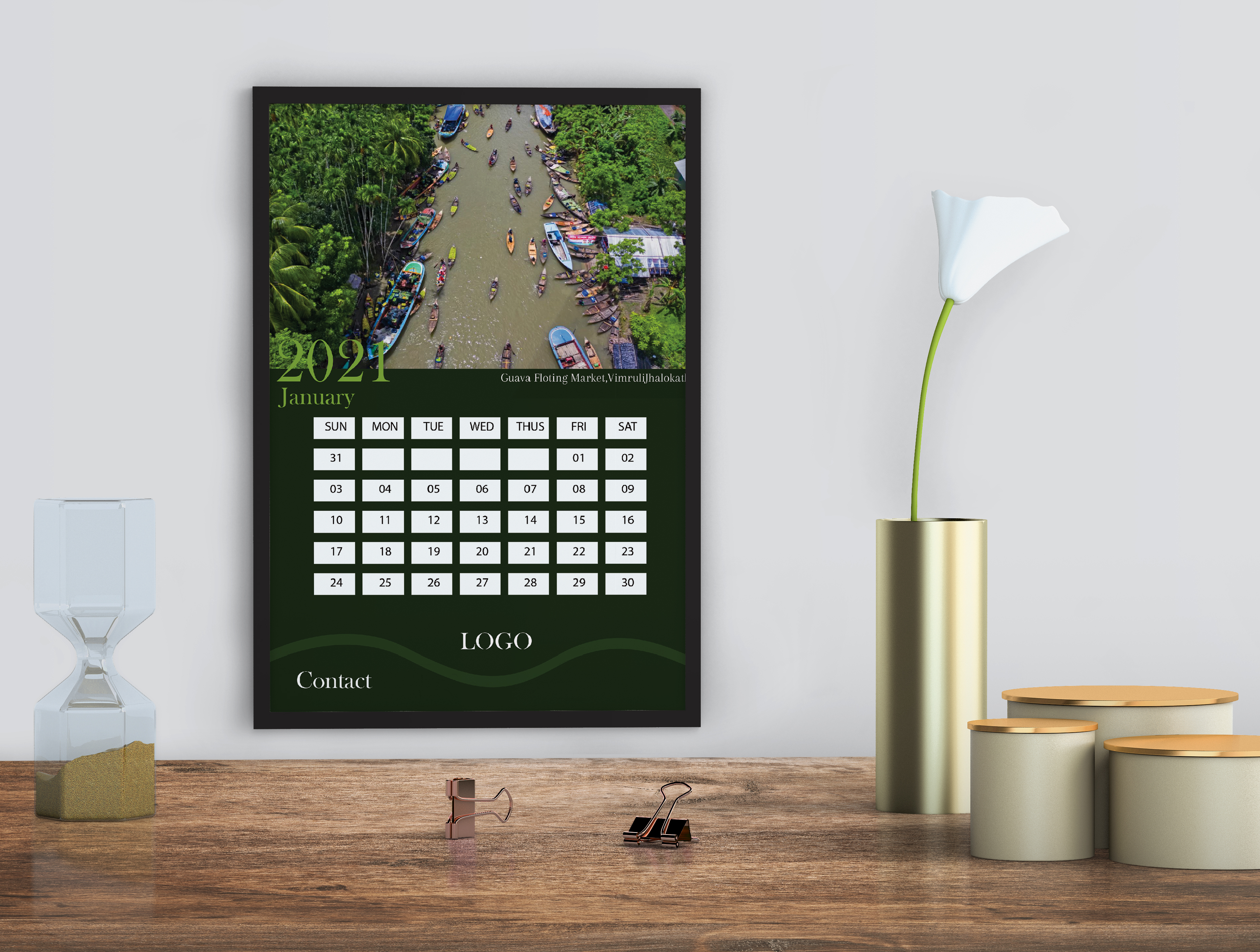 Design Professional & Corporate Calendar