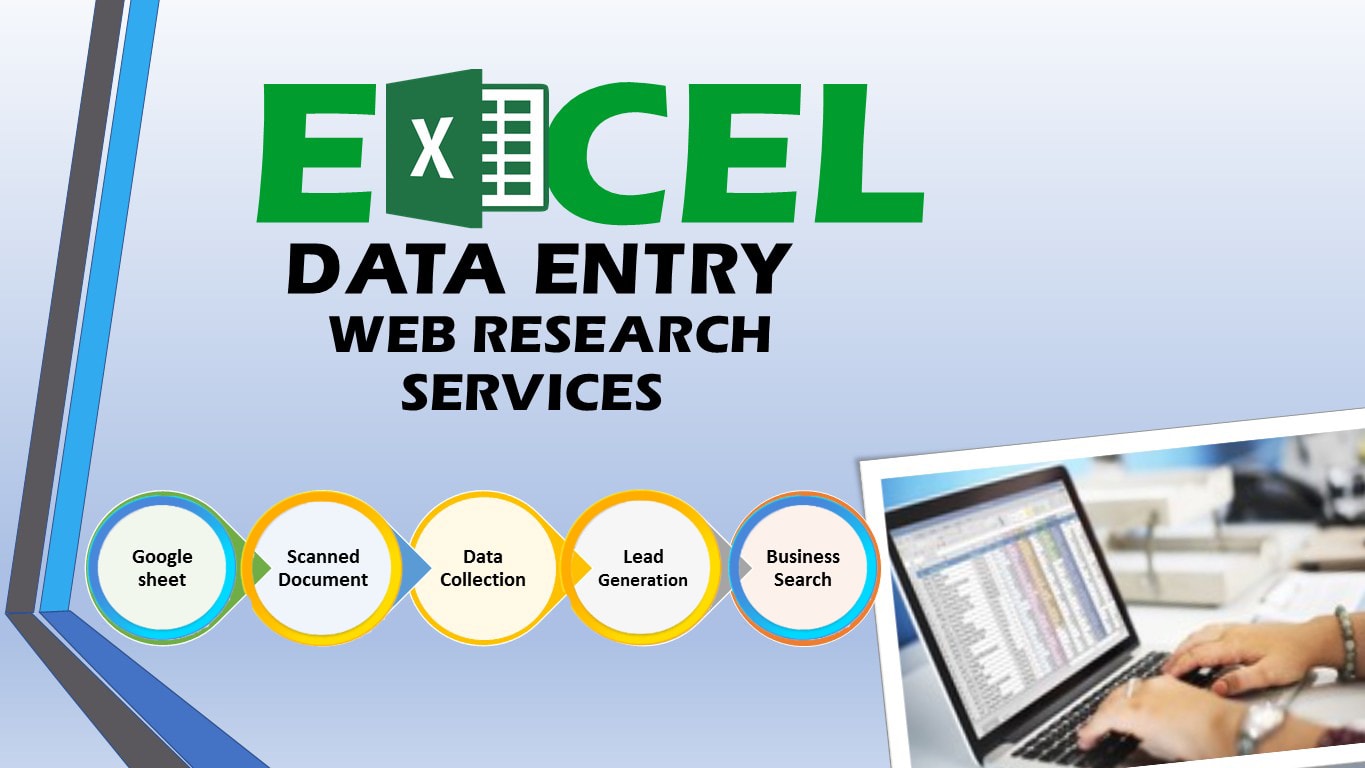 I will do data entry, copy paste and excel data entry work 