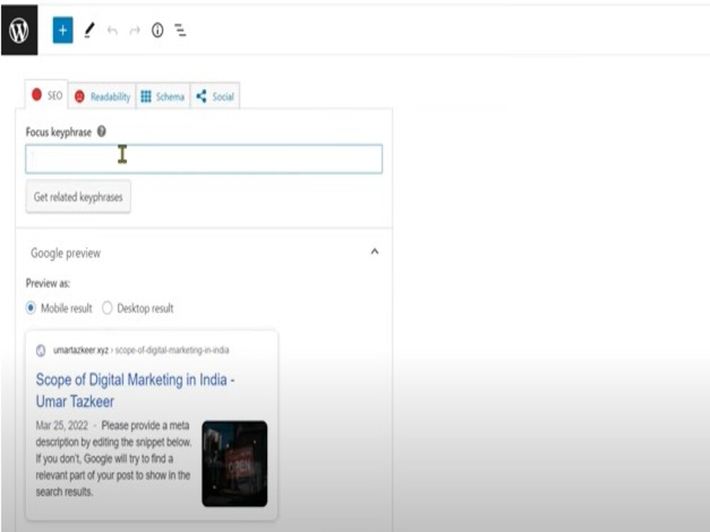 I will provide WordPress Yoast SEO and On-page SEO optimization for your website