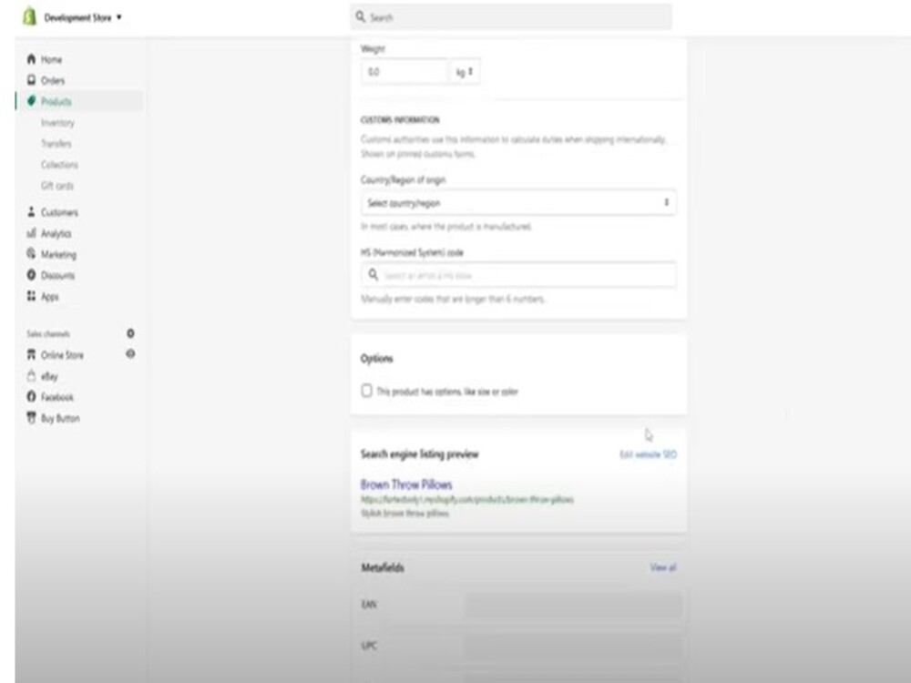 I will optimize the On page SEO for your Shopify website