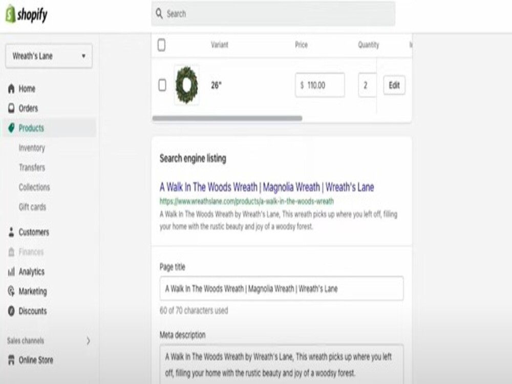 I will optimize the On page SEO for your Shopify website