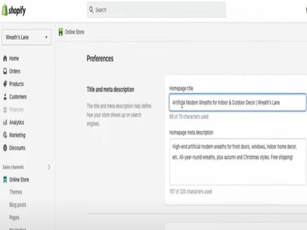 I will optimize the On page SEO for your Shopify website