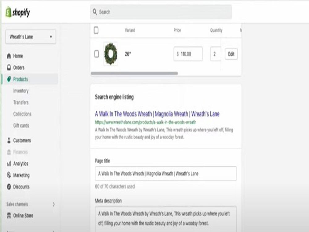 I will optimize the On page SEO for your Shopify website