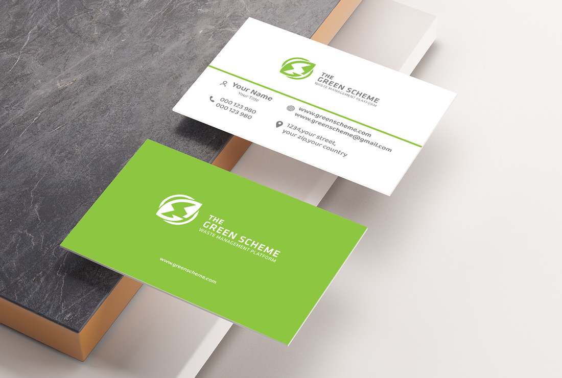 We will create two side modern unique luxurious business card for you