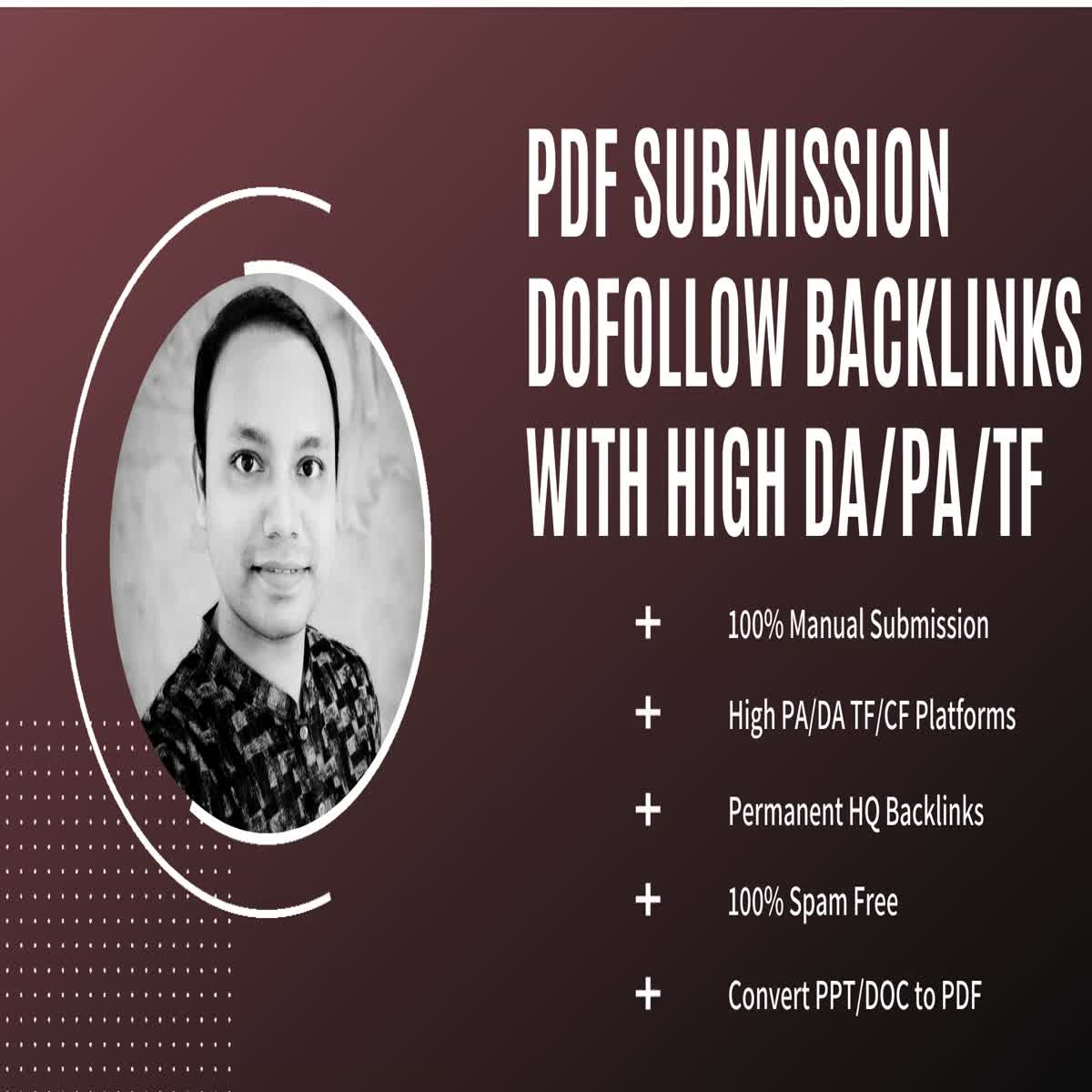 30 HQ Handmade PDF Submission Dofollow Backlinks with High DA/PA & TF/CF