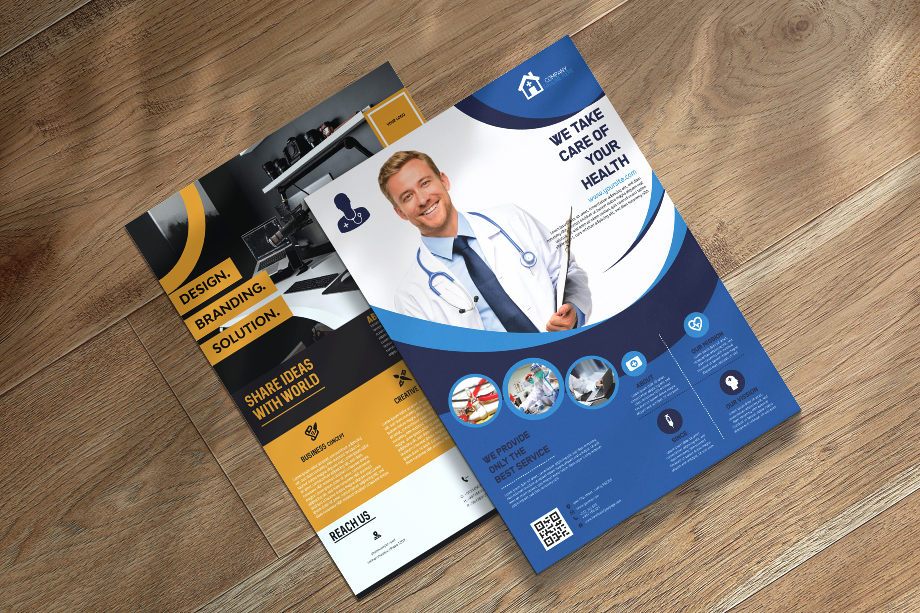 I will design the perfect flyer or brochure for your business