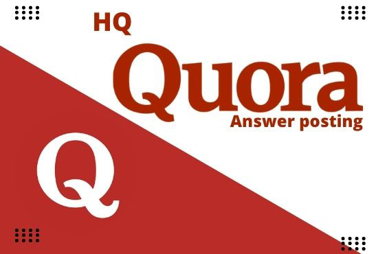I will promote your website by High Quality 5 Quora Answers 