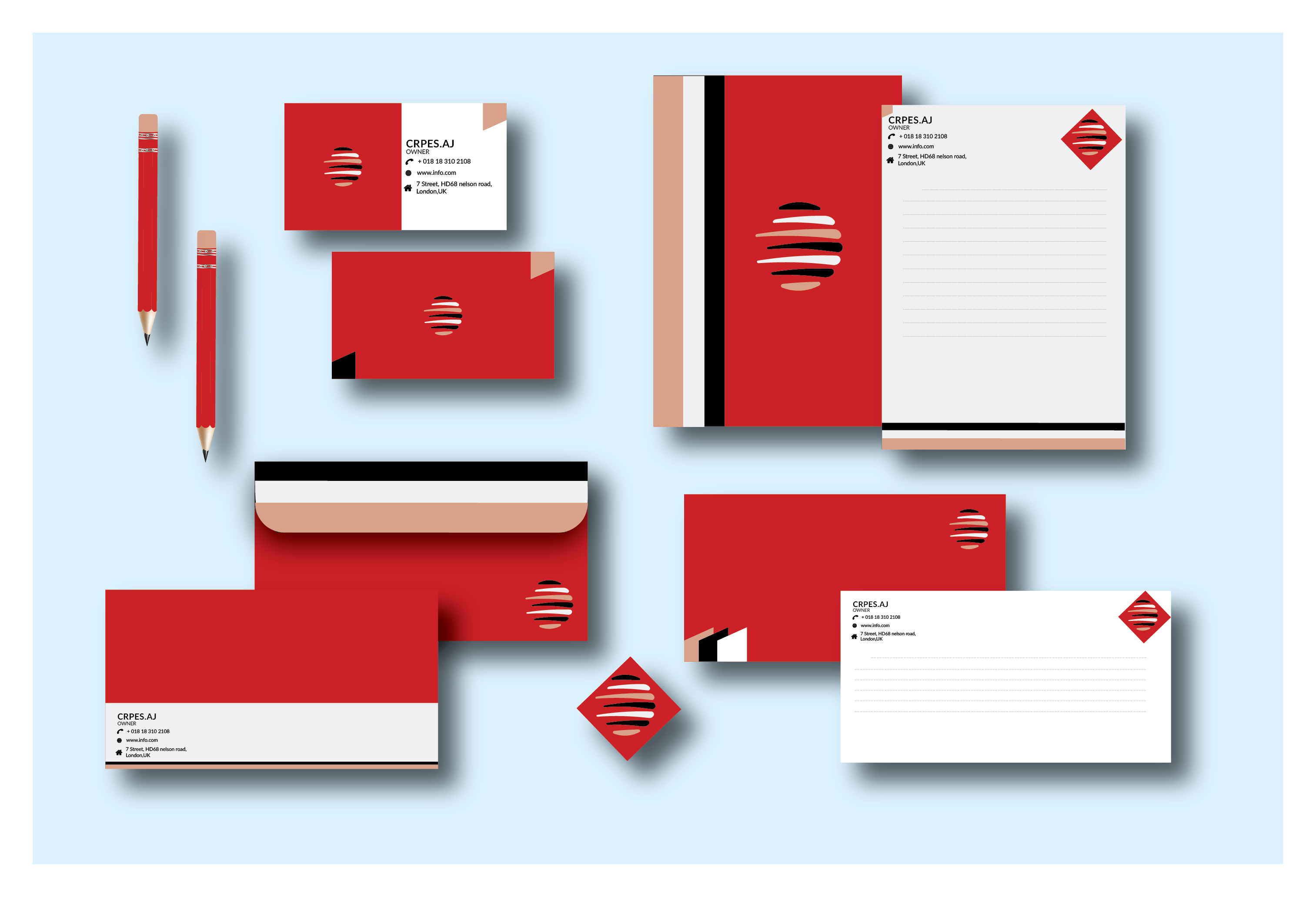 I Will design professional business card and stationery.