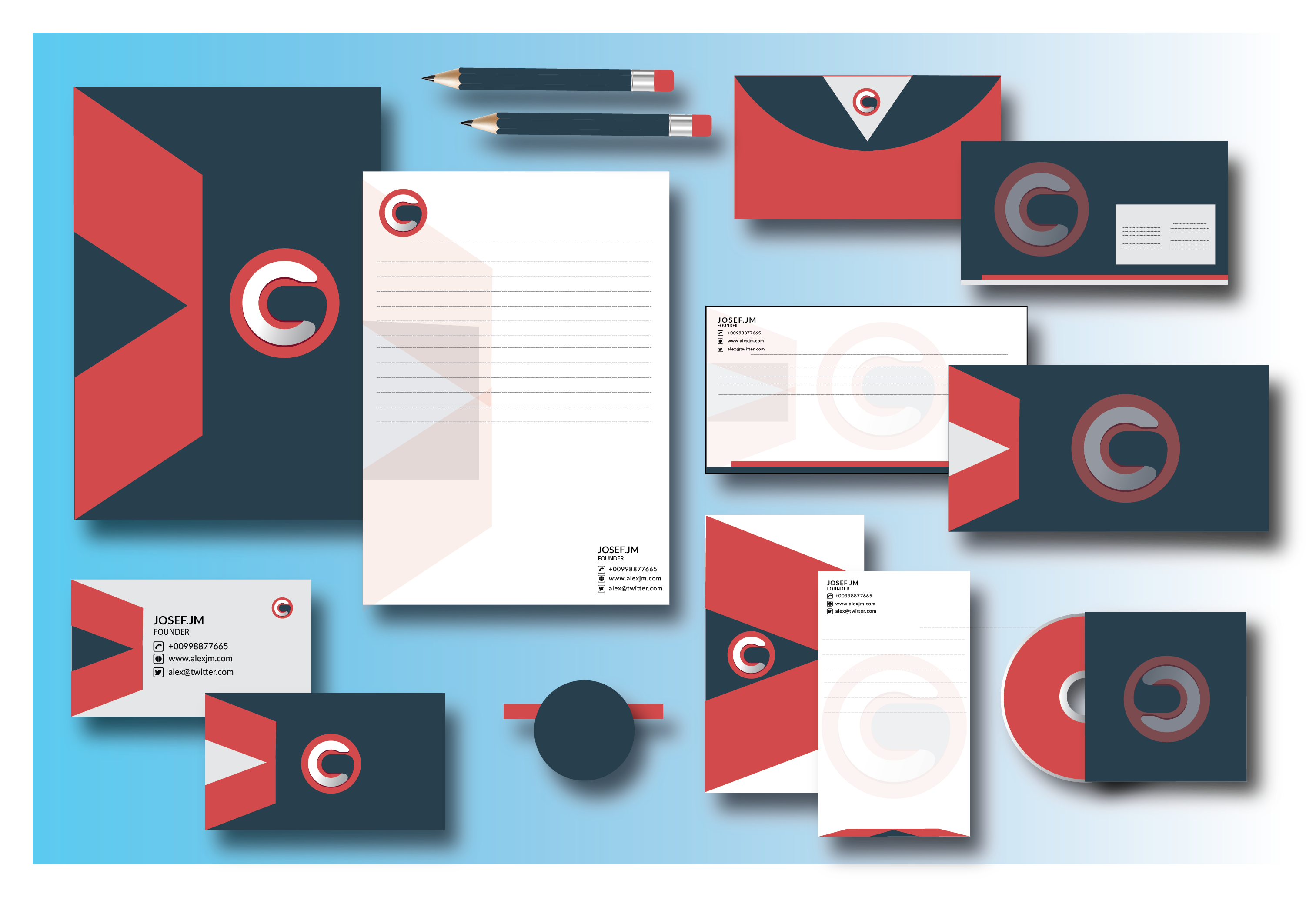 I Will design professional business card and stationery.