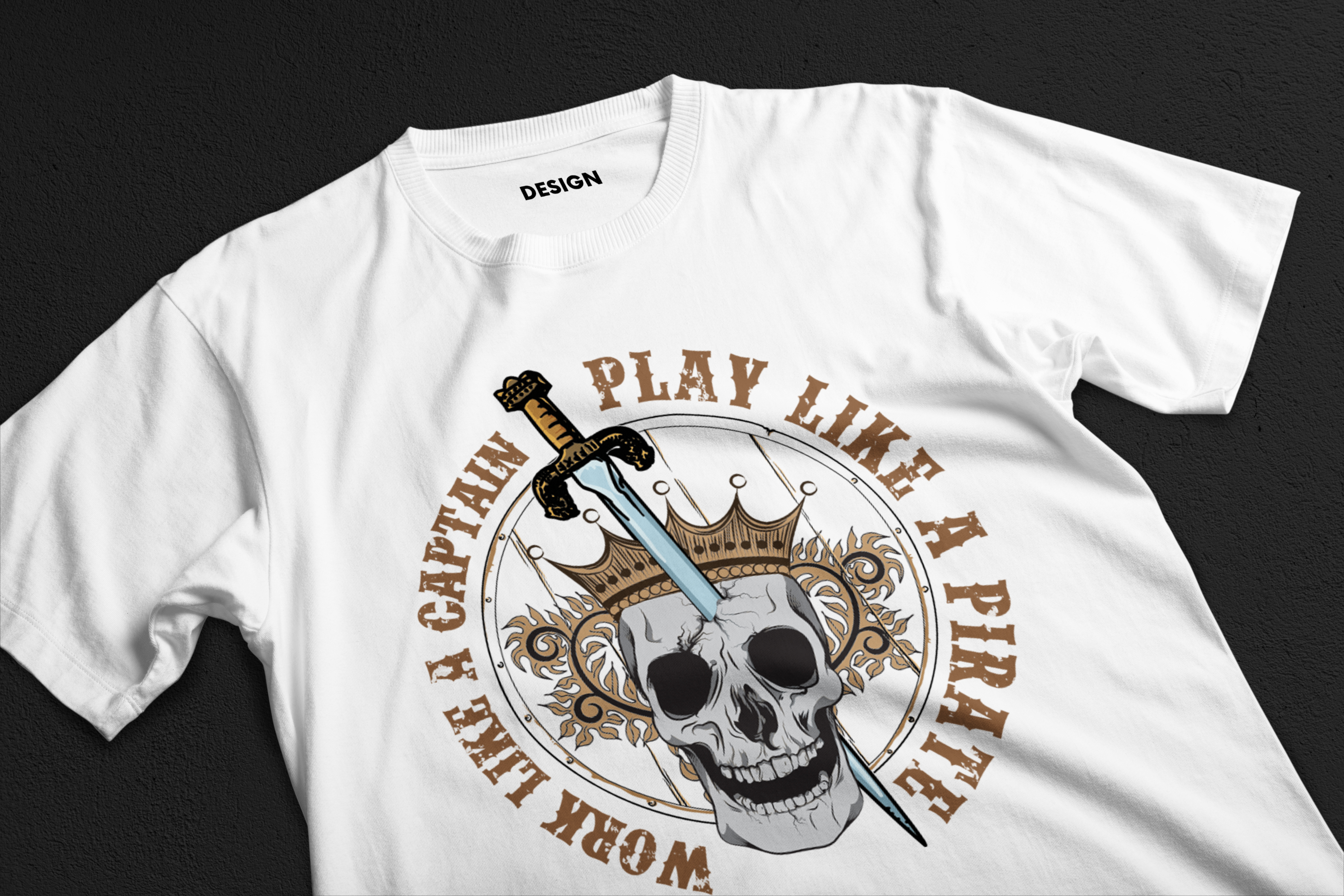 I will create custom and eye catching t-shirt design