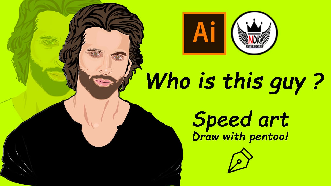 i will do vector illustration for you