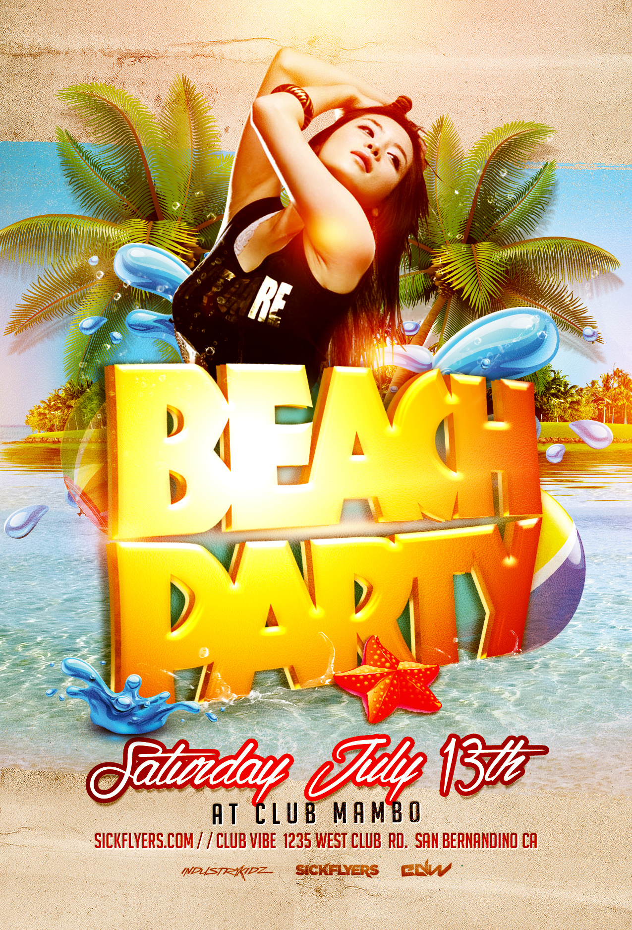 I will design greeting card, invitation card and party poster for birthdays