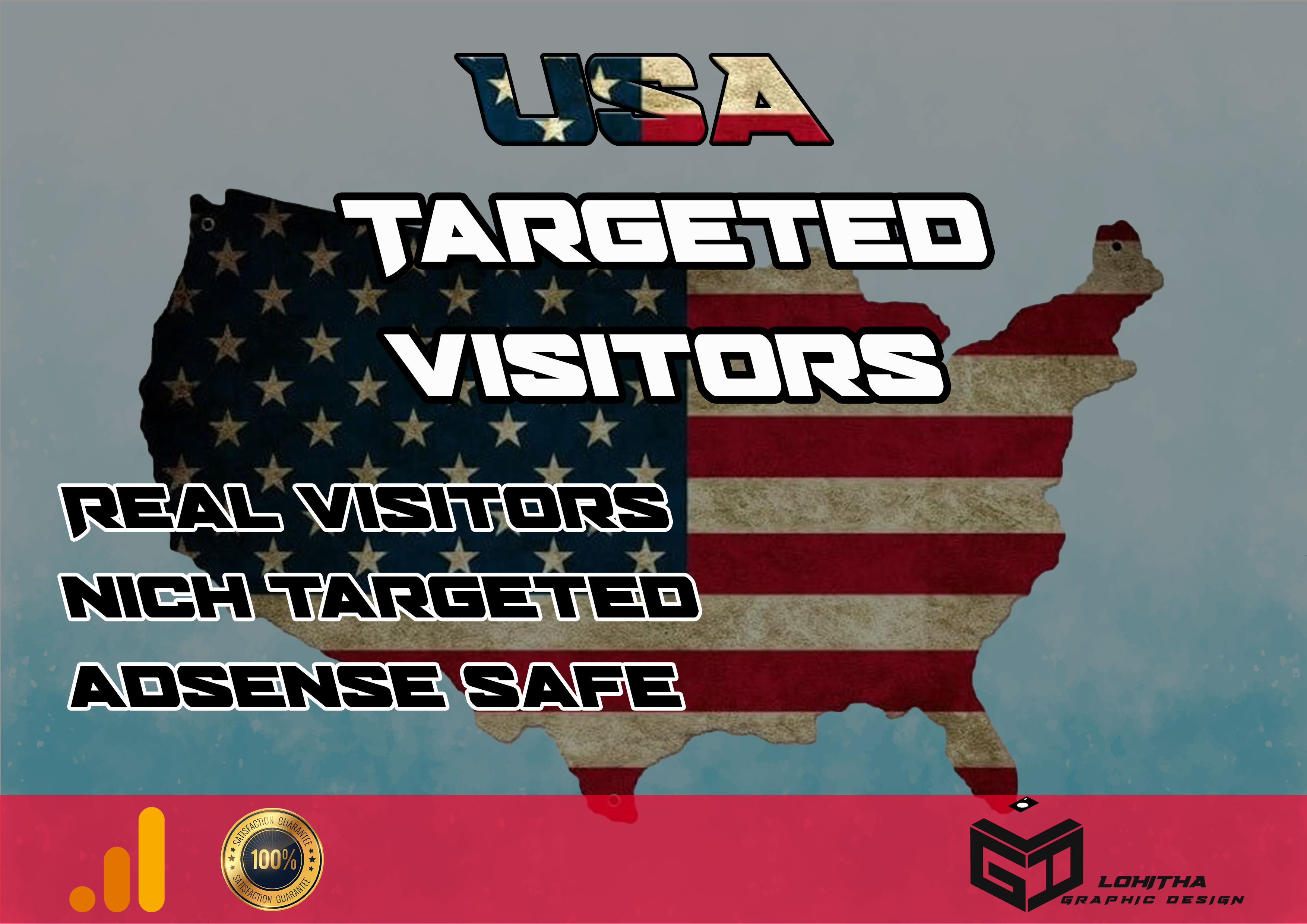 I will bring Real web traffic on your website for 1 m...