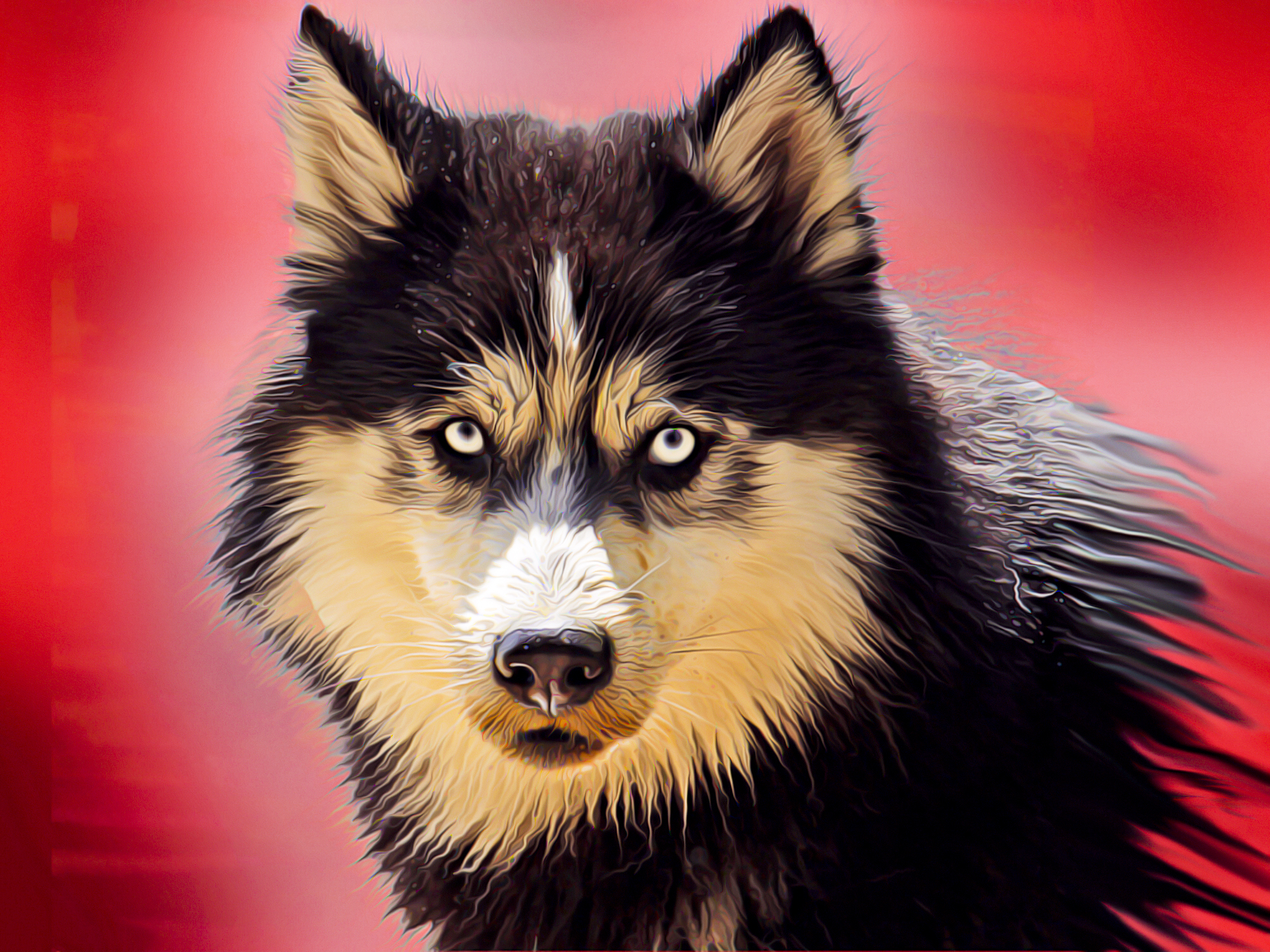 I will draw realistic digital oil painting from your image