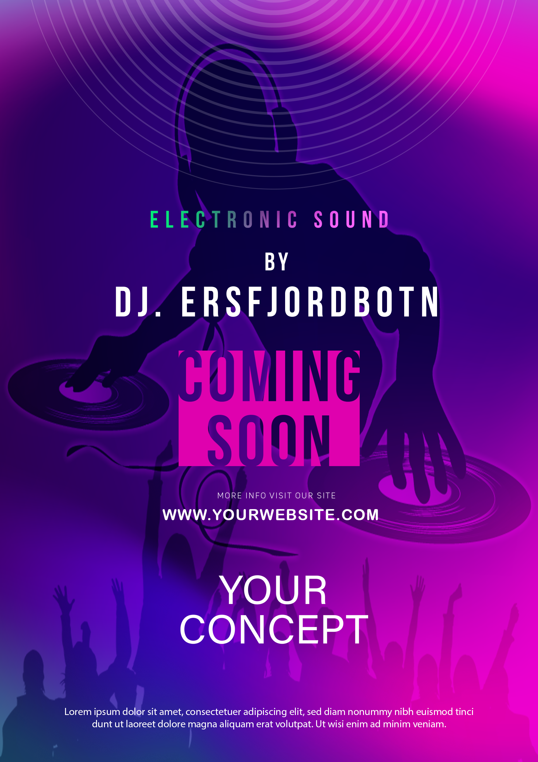 I will create a professional flyer, poster for your business