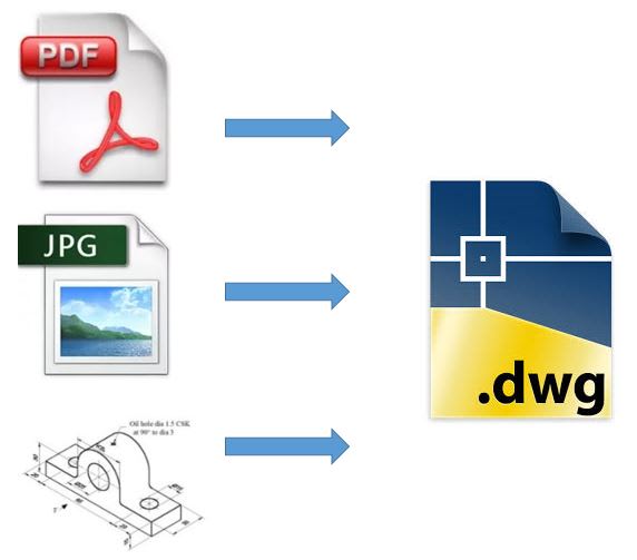I will convert PDF, sketch or image to AutoCAD file and develop