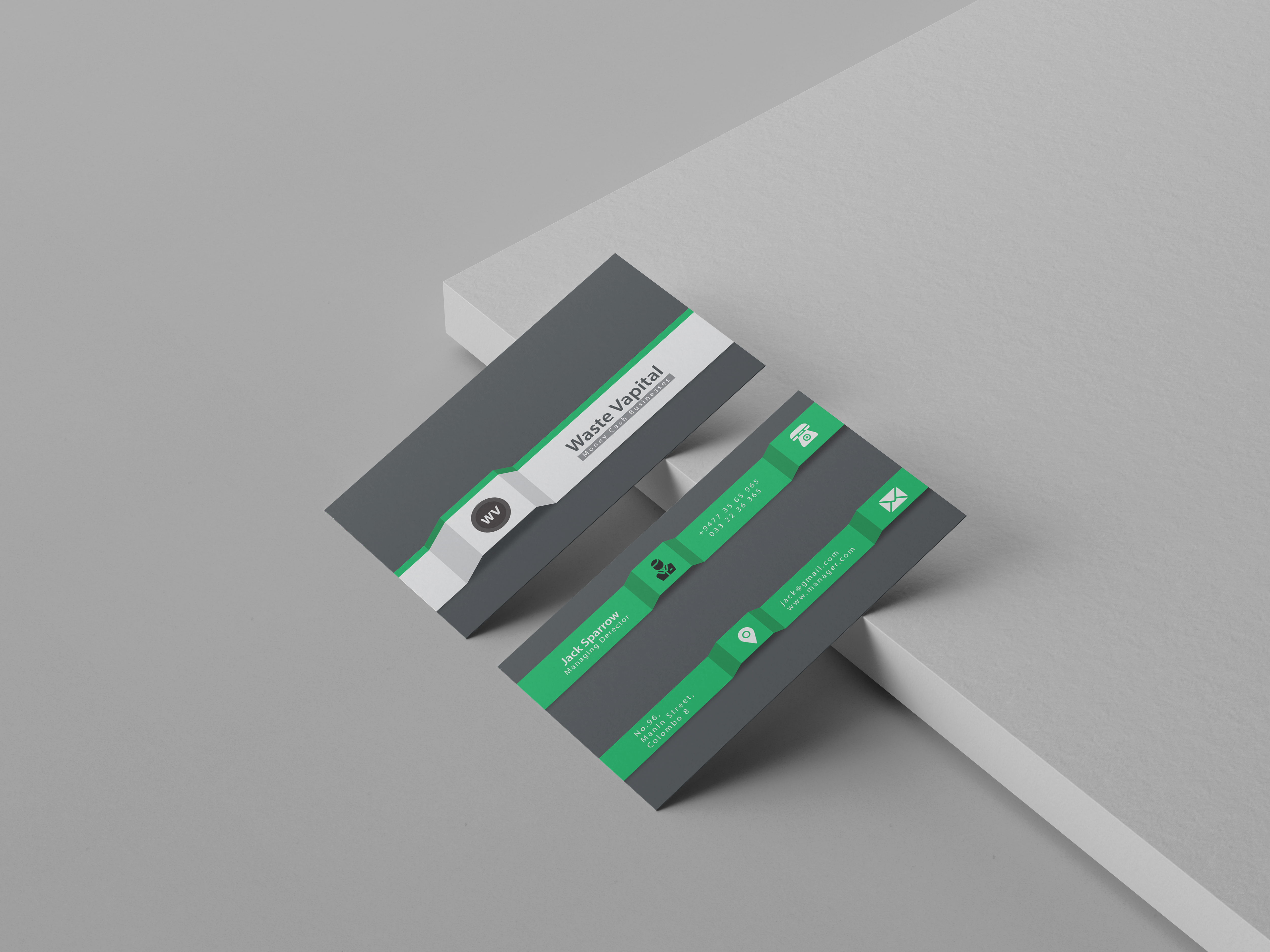 I will design unique business card in 24 hours