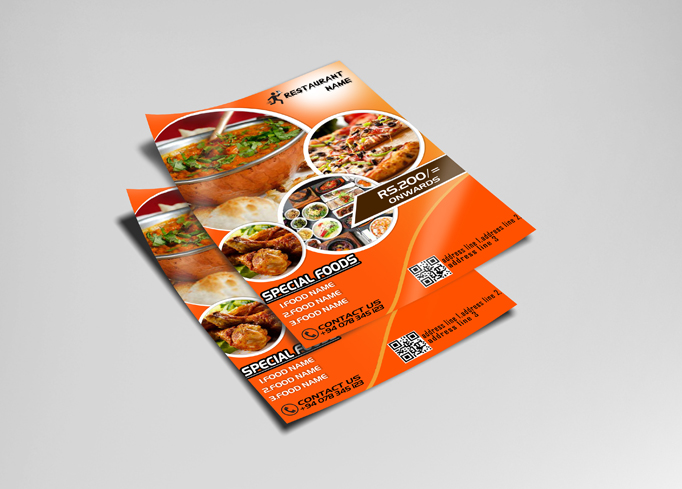 I will do your creative flyer design