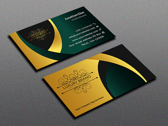 I create minimal design professional business cards 