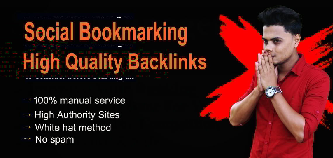  I will create social bookmarking dofollow SEO Backlinks on high Authority sites\