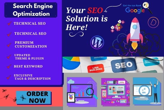 I will set up, optimize your website with SEO for google ranking