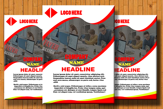 I will do creative brochure design and flyer design