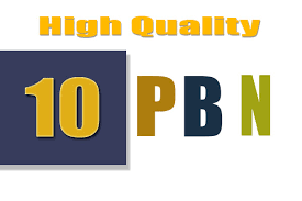 Create 10 HIGH DA PERMANENT PBN Backlinks