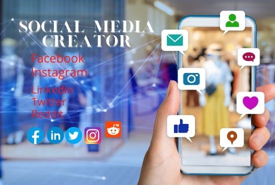 I will be Creator your Social Media