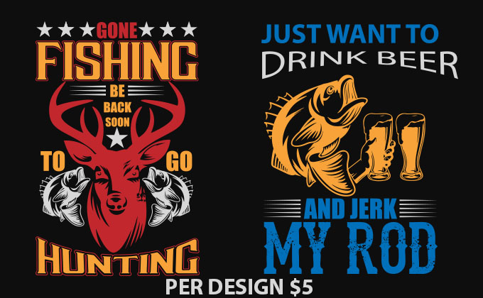 I will do creative typography t-shirt design for teespring