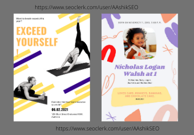 Get Attractive POSTER DESIGN for any Kind of Campaign to Grab Attention