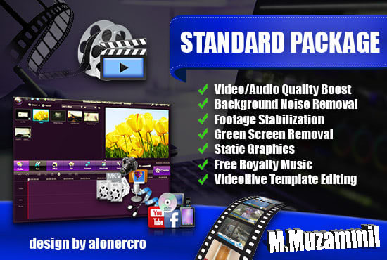 I will do amazing video editor with premiere