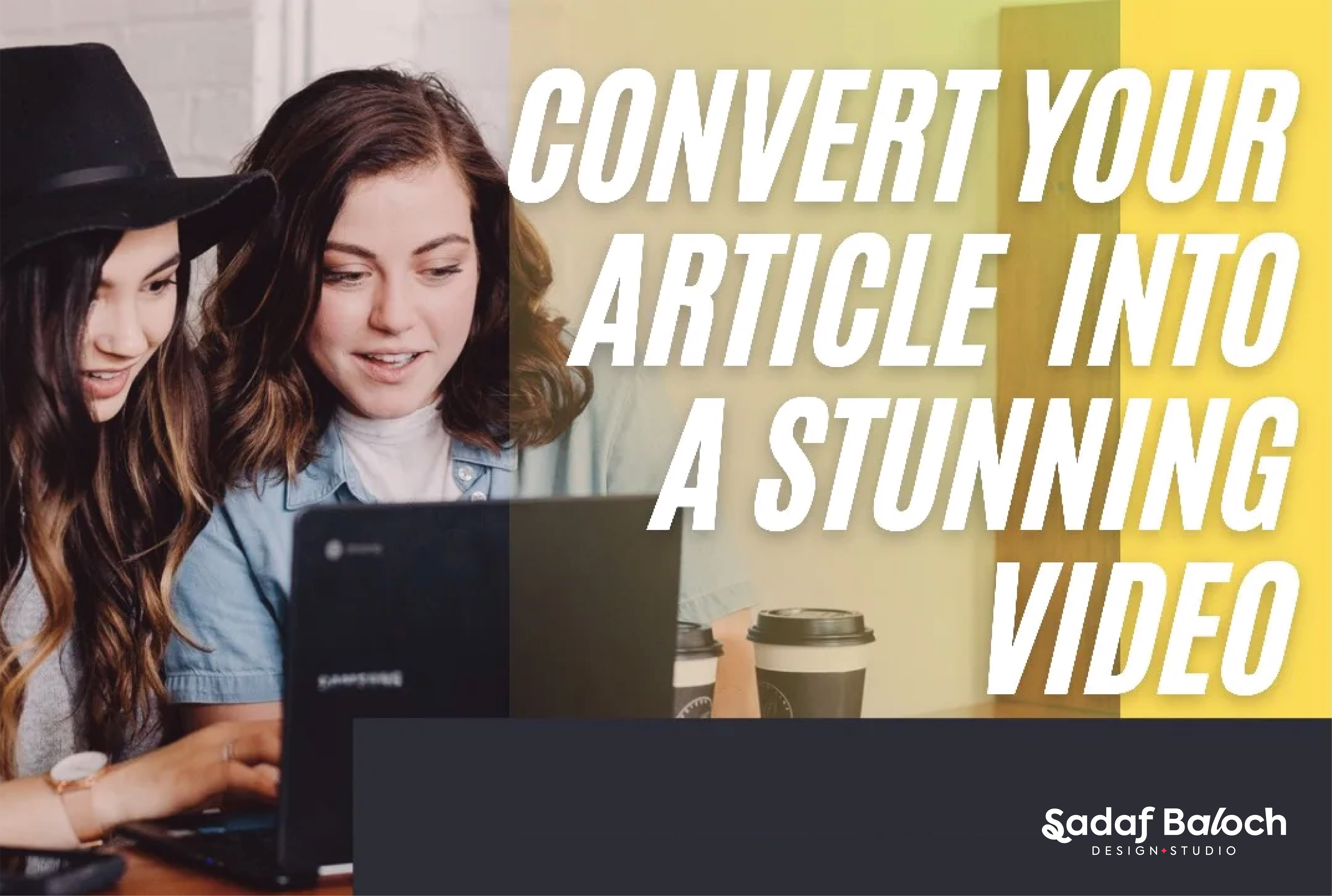I will convert article to video, blogs and text to stunning video