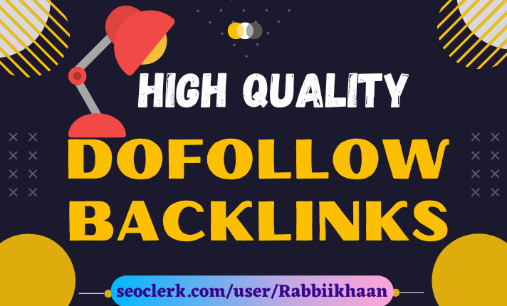 Rank 1 Your Site With 50 Premium Quality Profile Backlinks From Top Domain