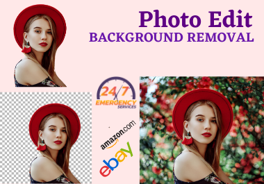 Do 25 Background removal/Background Change in 10 hours