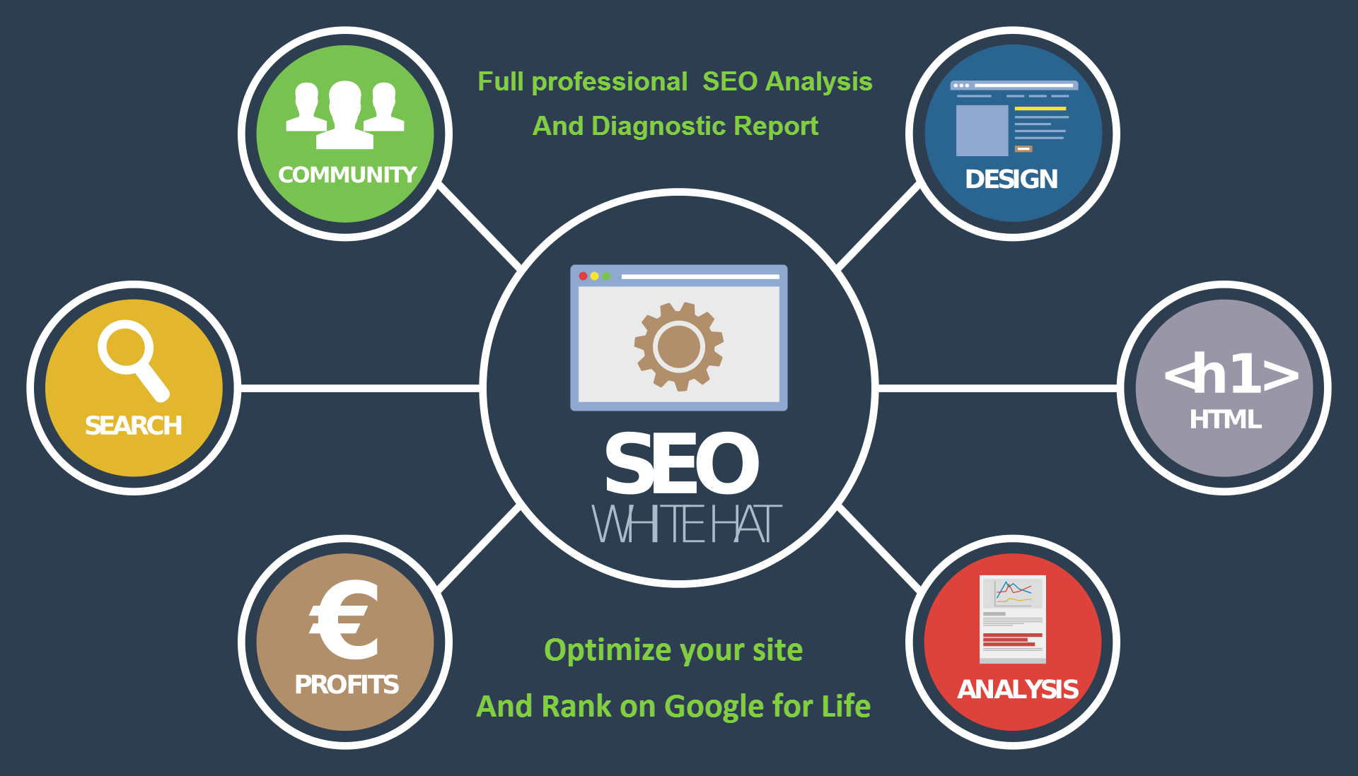 SEO Analysis Report to Rank for Life