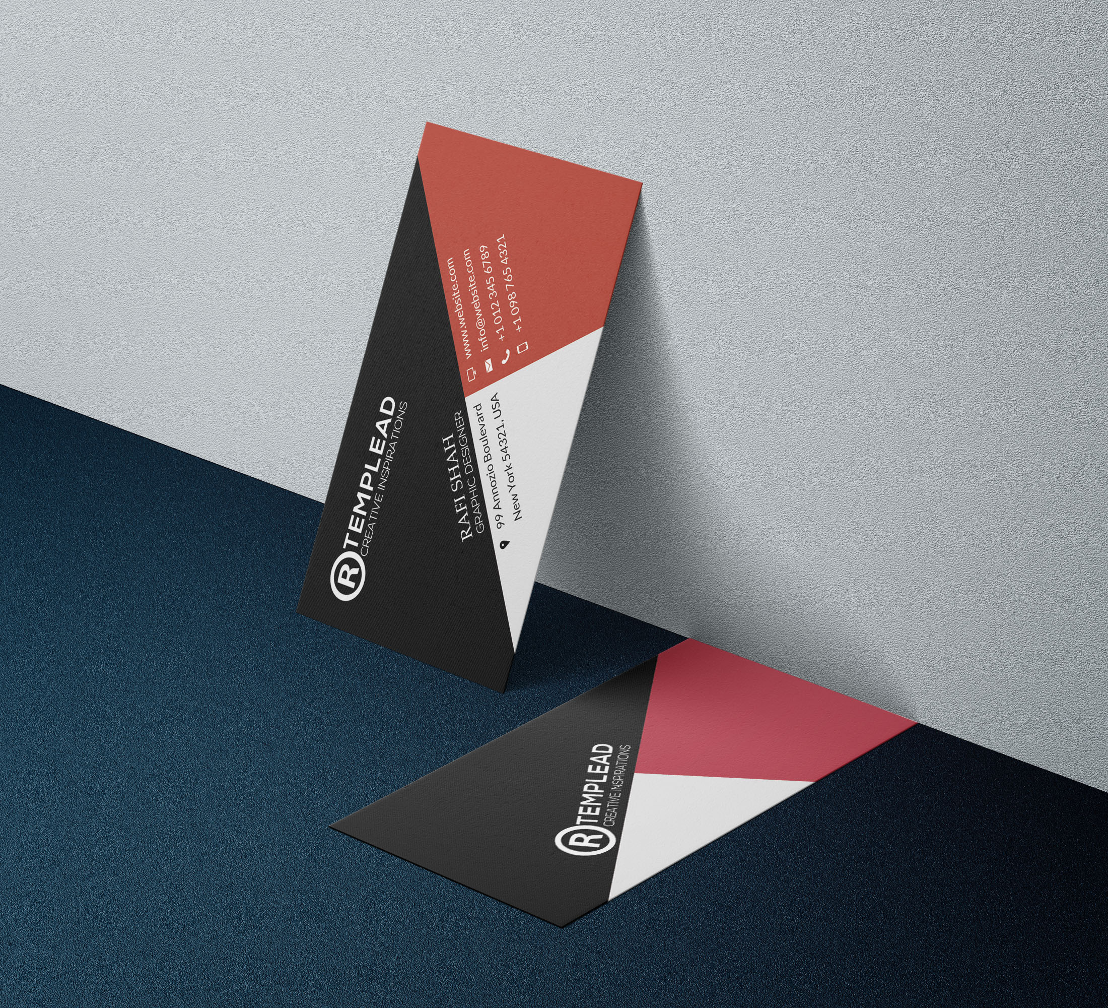 luxury business card, thank you card Design