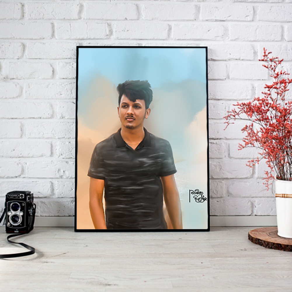 I will turn your photo into digital oil painting