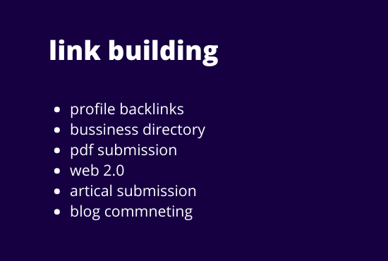 i will do seo backlinks in 24hour