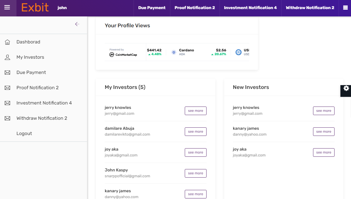 Website For Investment Investment Website Pro For Mul...